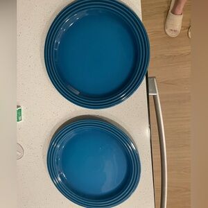 Le Creuset dinner plates set of 2